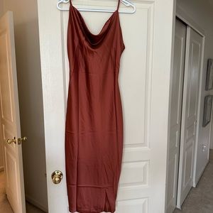 Petal & Pup Persia Dress in color Rust. Size 8. Never worn!